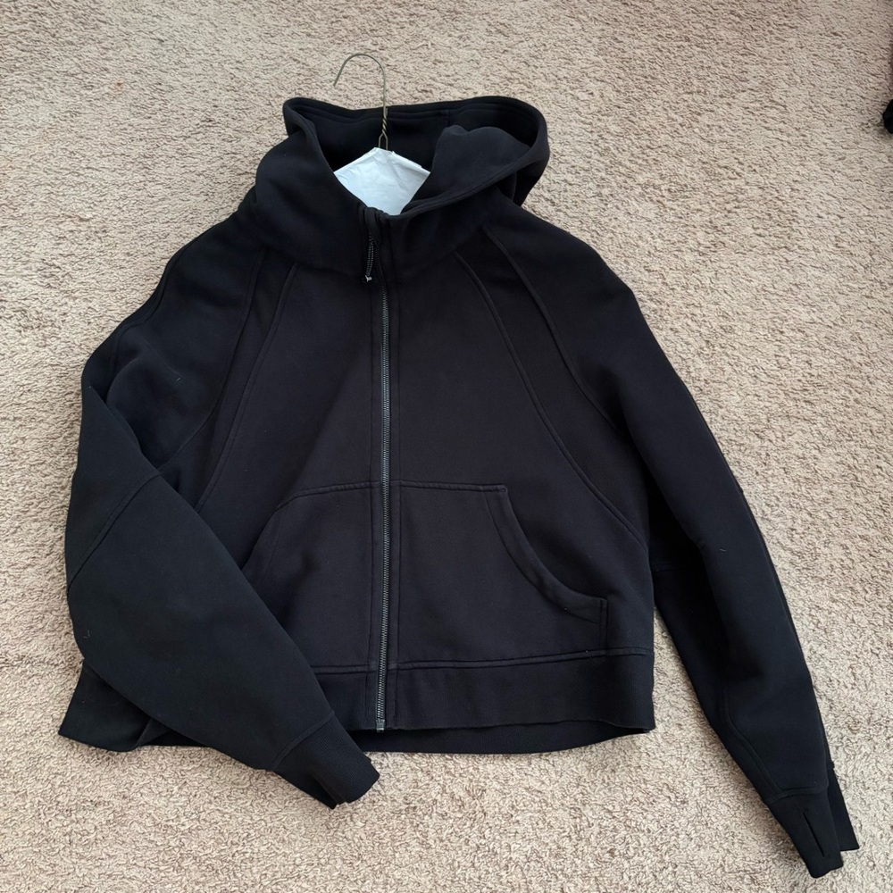 Black Lululemon Zip-Up Scuba